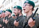 "Ich gelobe!" - 221 Rekruten des Österreichischen Bundesheeres wurden in Bad Radkersburg angelobt.