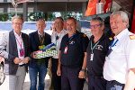 LH Christopher Drexler und BM Gerhard Karner beim Besuch der Freiwilligen Feuerwehr © Land Steiermark; Verwendung bei Quellenangabe honorarfrei LH Christopher Drexler und BM Gerhard Karner beim Besuch der Freiwilligen Feuerwehr