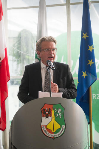 Landeshauptmann Christopher Drexler lud zum offiziellen Empfang des Landes anlässlich der Airpower 2022. © ÖBH; bei Quellenangabe honorarfrei