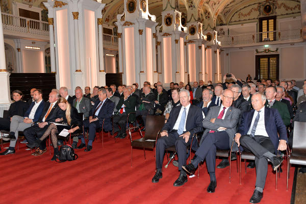 150 Gäste waren in die Aula der Alten Universität Graz zur Ehrung gekommen. © Verena Kielnhofer; bei Quellenangabe honorarfrei