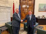LR Werner Amon (r.) mit S.E. Richard Sadleir. © Land Steiermark LR Werner Amon (r.) mit S.E. Richard Sadleir.
