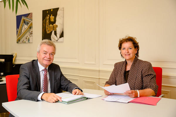LH-Stv. Anton Lang und LR Ursula Lackner © Spekner 