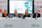 Das neue steirische Patenfamilien-Angebot wurde bei einer Pressekonferenz im Medienzentrum Steiermark vorgestellt.