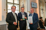 LH Christopher Drexler, Christian Jauk, LH-Stv. Anton Lang (v.l.) © Land Steiermark/ Frankl LH Christopher Drexler, Christian Jauk, LH-Stv. Anton Lang (v.l.)