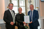 LH Christopher Drexler, Boris Bukowski, LH-Stv. Anton Lang (v.l.). © Land Steiermark/ Frankl LH Christopher Drexler, Boris Bukowski, LH-Stv. Anton Lang (v.l.).