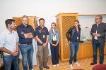 LH Christopher Drexler im Gespräch mit Bezirkshauptfrau Nina Pölzl und Vertreterinnen und Vertretern des behördlichen Einsatzstabes © Land Steiermark; bei Quellenangabe honorarfrei LH Christopher Drexler im Gespräch mit Bezirkshauptfrau Nina Pölzl und Vertreterinnen und Vertretern des behördlichen Einsatzstabes