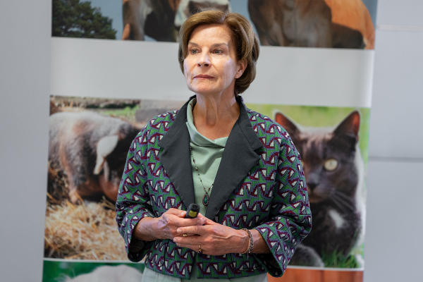 Tierschutzombudsfrau Barbara Fiala-Köck stellte im Medienzentrum Steiermark den Tätigkeitsbericht für das Jahr 2022 vor. © Foto: Land Steiermark/Robert Binder; Verwendung bei Quellenangabe honorarfrei