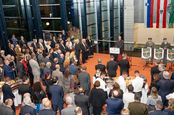 Nationalfeiertagsempfang in der slowenischen Nationalgalerie in Ljubljana © Land Steiermark; bei Quellenangabe honorarfrei
