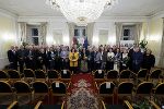 Im Weißen Saal der Grazer Burg wurden mehr als 40 Sportfunktionärinnen und Sportfunktionäre ausgezeichnet.