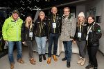 LH Christopher Drexler mit dem Planai-Bahnen-Team rund um Direktor Georg Bliem gemeinsam mit Hans Grogl