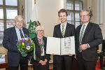 Manuel Hauke (2.v.r.) erhielt einen Josef Krainer-Förderungspreis © Foto: Land Steiermark/Robert Binder; Verwendung bei Quellenangabe honorafrei Manuel Hauke (2.v.r.) erhielt einen Josef Krainer-Förderungspreis