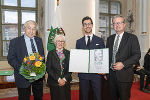 Marcel Sorger (2.v.r.) erhielt einen Josef Krainer-Förderungspreis © Foto: Land Steiermark/Robert Binder; Verwendung bei Quellenangabe honorafrei Marcel Sorger (2.v.r.) erhielt einen Josef Krainer-Förderungspreis