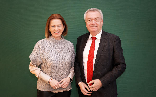LR Simone Schmiedtbauer und LH-Stv. Anton Lang © Land Steiermark/Andreas Resch; Verwendung bei Quellenangabe honorarfrei