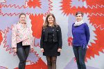 Soziallandesrätin Doris Kampus 
 (Mitte), Renate Frank (zam, links) und Lidija Krienzer-Radojevic (IG Kultur, rechts): Steiermark startet Ausbildung für Kulturmitarbeiterinnen und -mitarbeiter. ©  Land Steiermark/Fabian Weissitsch; Verwendung bei Quellenangabe honorarfrei