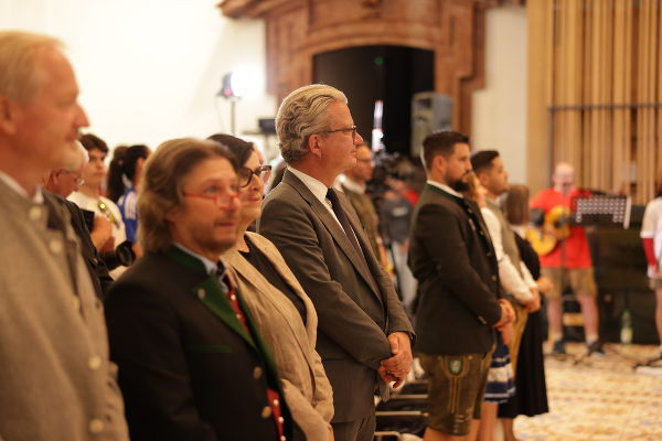 LH Christopher Drexler bei der Heiligen Messe in der Basilika Mariazell. © Foto: Benjamin Gasser; Verwendung bei Quellenangabe honorarfrei