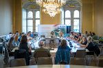 Der Gewaltschutzbeirat tagte im Rittersaal des Landhauses in Graz. © Land Steiermark/Fabian Weissitsch; Verwendung bei Quellenangabe honorarfrei Der Gewaltschutzbeirat tagte im Rittersaal des Landhauses in Graz.