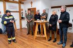Bürgermeister Peter Domweber (Grafendorf bei Hartberg) erläutert BM Klaudia Tanner und LH Christopher Drexler die Lage in seiner Gemeinde © Land Steiermark Bürgermeister Peter Domweber (Grafendorf bei Hartberg) erläutert BM Klaudia Tanner und LH Christopher Drexler die Lage in seiner Gemeinde