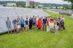 Während des „Langen Tags der Energie“ tat es Landesrätin Ursula Lackner tausenden interessierten Steirerinnen und Steirern gleich und besuchte Schauplätze der steirischen Energiewirtschaft, zum Beispiel das Solarspeicherprojekt Helios der Energie Graz. © Land Steiermark/Christoph Purgstaller; Verwendung bei Quellenangabe honorarfrei