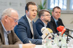 Im Medienzentrum Steiermark wurden die Verbesserungen im Gesundheitswesen präsentiert. © Foto: Land Steiermark/Binder; bei Quellenangabe honorarfrei Im Medienzentrum Steiermark wurden die Verbesserungen im Gesundheitswesen präsentiert.