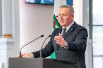 Neujahrsempfang der Steiermärkischen Landesregierung: LH Mario Kunasek bei seiner Ansprache © Land Steiermark/Robert Binder; Verwendung bei Quellenangabe honorarfrei Neujahrsempfang der Steiermärkischen Landesregierung: LH Mario Kunasek bei seiner Ansprache