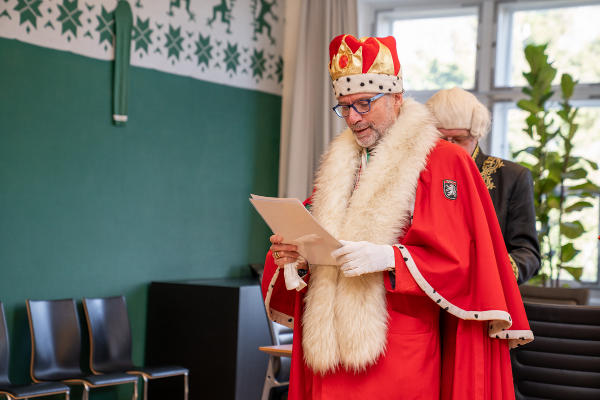 Scherzherzog Walter I. regierte vorübergehend in der Grazer Burg. © Land Steiermark/Robert Binder; Verwendung bei Quellenangabe honorarfrei