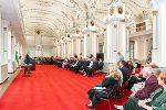 In der Aula der Alten Universität wurden Goldene Ehrenzeichen des Landes Steiermark und Lebensrettungsmedaillen verliehen. © Land Steiermark/Robert Binder; Verwendung bei Quellenangabe honorarfrei In der Aula der Alten Universität wurden Goldene Ehrenzeichen des Landes Steiermark und Lebensrettungsmedaillen verliehen.