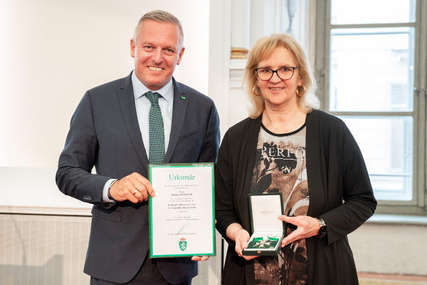 40 Jahre lang Musikpädagogin und Chorleiterin im SOS-Kinderdorf Stübing: Christa Wagner © Land Steiermark/Robert Binder; Verwendung bei Quellenangabe honorarfrei