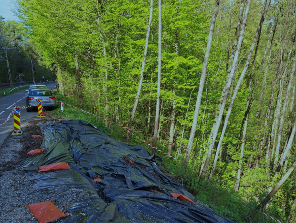 Der betroffene Streckenabschnitt auf der L239 © Land Steiermark/ A16