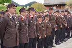 Die Mitglieder der Feuerwehren Thörl, Aflenz und Turnau beim Festakt. © Land Steiermark; bei Quellenangabe honorarfrei Die Mitglieder der Feuerwehren Thörl, Aflenz und Turnau beim Festakt.