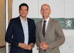 Der für Arbeit zuständige Landesrat Willibald Ehrenhöfer und Soziallandesrat Hannes Amesbauer bei der Sitzung des arbeitsmarktpolitischen Beirates. © Land Steiermark; bei Quellenangabe honorarfrei Der für Arbeit zuständige Landesrat Willibald Ehrenhöfer und Soziallandesrat Hannes Amesbauer bei der Sitzung des arbeitsmarktpolitischen Beirates.